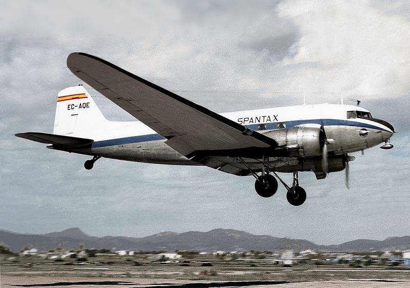 Douglas DC3/C47B EC-AQE