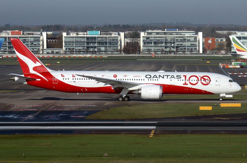 Special 100 livery on the outer taxiway