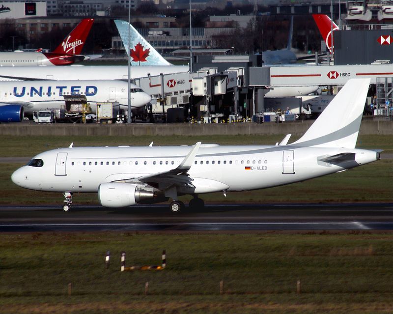 Airbus A319 CJ D-ALEX 