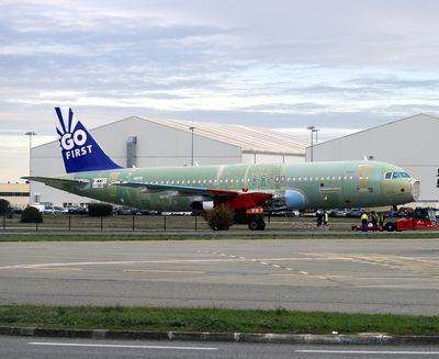 New version of the Indian Carrier Go Air
at Toulouse