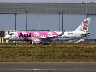 AZUL of Brazil
Daisy Duck livery
Taxy test at Toulouse 