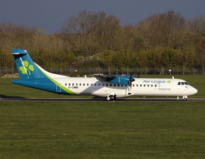 Evening Arrival at Southampton, UK.
Operated by Emerald Airways (UK)