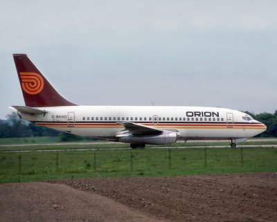 Boeing 737-200 G-BKHO 