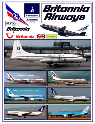 Britannia Airways UK (Photobook) Avail 12th September due printing errors!  £28.99 + P&P