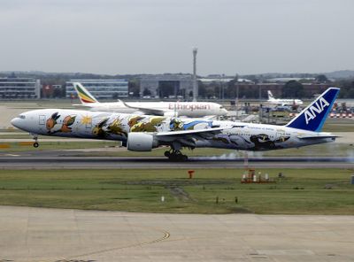 Arrv at Heathrow with Pokemon