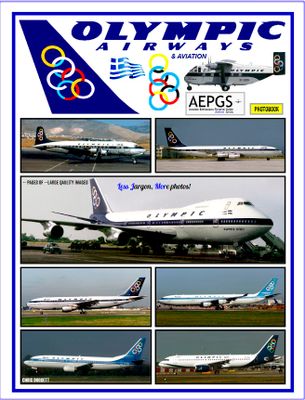 Olympic Airways / Airlines & OA Aviation Photo book Expect  mid 2024