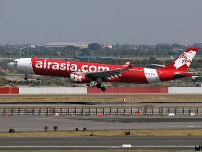 Air Asia X arrival for BKK VTBS