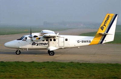 DHC6 Twin Otter G-BWRB