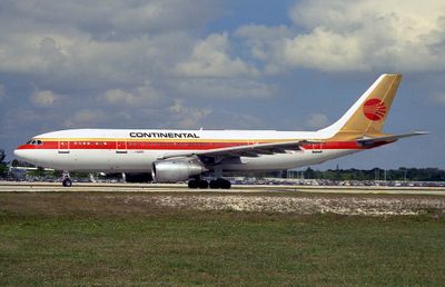 Continental Airlines (A300/Boeing 721-722-731-732-733-735-742-752-762-764-772/DC-9-DC-10-MD80/FK-27/