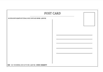 018 Postcard Reverse KLM DC9-15