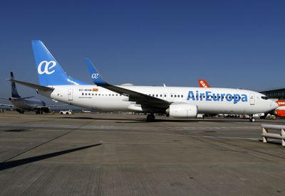 Arrival on a sunny day at Gatwick