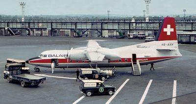 Fokker FK27 Friendship HB-AAV