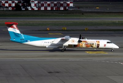 DHC 8 Q-400 LX-LGF