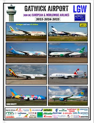 London Gatwick - images from 2023-2024-2025. Now available!