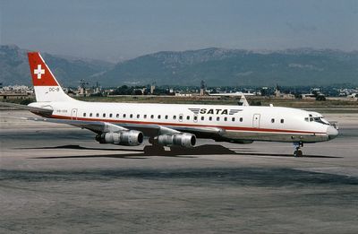 DC8-55 HB-IDB 