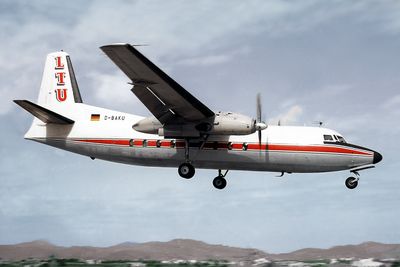 Fokker FK27 Friendship 300 D-BAKU
