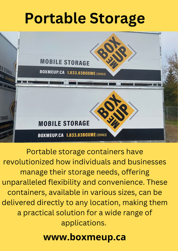 Portable Storage