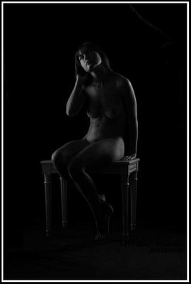 Nude in B&W with Alina