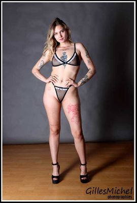 Lingerie, than Topless by Hanna