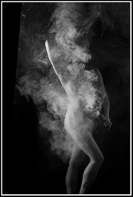 Juliya, Nude in the Smoke