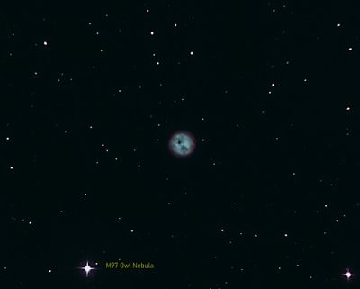M97 Owl Nebula  2/7/24