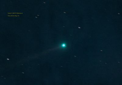 Comet C-2023 P1 (Nishimura)  Time 6 Am Mag 5 -5.