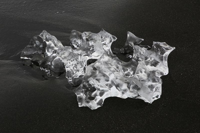 08-3B9A0463-Magnificent Chunk of Glacial Ice on Black Sand Diamond Beach.jpg