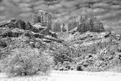 0023-3B9A0892-Cathedral Rock in Winter, Sedona-B & W.jpg