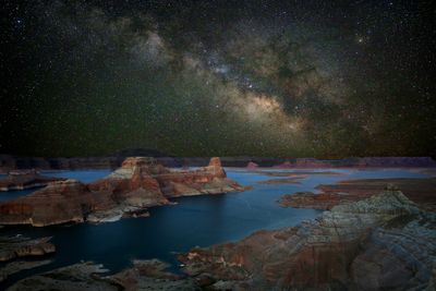 007-7092-7213-Milky Way over Gunsight Butte, Lake Powell.jpg