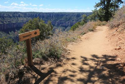 0077-3B9A1708-Transept Trail sign posted just below the Grand Canyon Lodge-.jpg