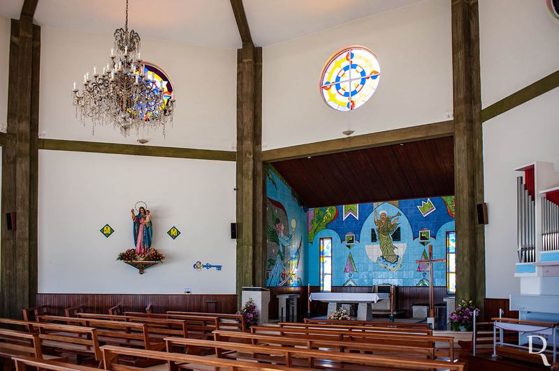 Igreja da Sagrada Famlia <br> da Praia da Barra