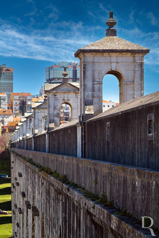 Detalhes do Aqueduto