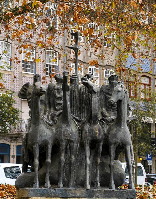 Os Quatro Cavaleiros do Apocalipse, por Gustavo Barros