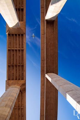 Viaduto da A25 em Castelo Bom