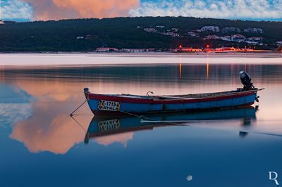 A Lagoa de Óbidos em 3 de dezembro de 2010