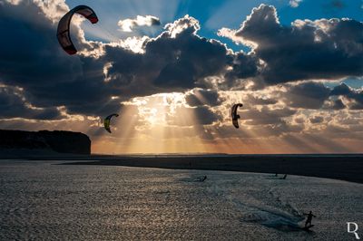 Kitesurf na Lagoa de Óbidos