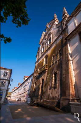 O Mosteiro e a Rua Dom Pedro V  