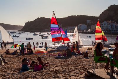 São Martinho do Porto em 26 de agosto de 2011