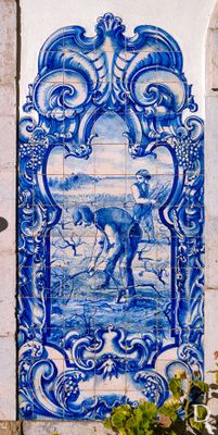 Azulejos da Estação Ferroviária