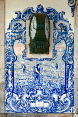 Azulejos da Estação Ferroviária