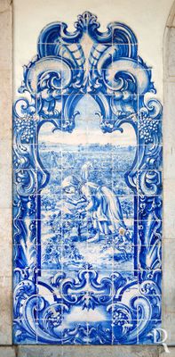 Azulejos da Estação Ferroviária