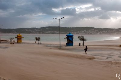 A Foz do Arelho em 19 de janeiro de 2013