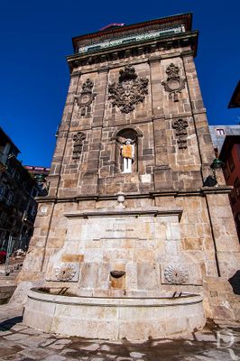 Fonte da Praça da Ribeira em 5 de fevereiro de 2013