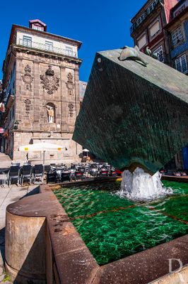 A Praça da Ribeira em 5 de fevereiro de 2013