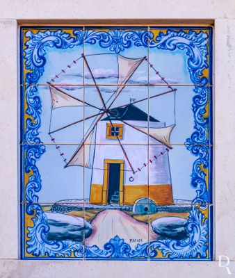 Um Moinho em Azulejos