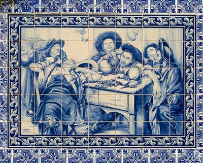 Malhoa em Azulejos por Helena Ferreira