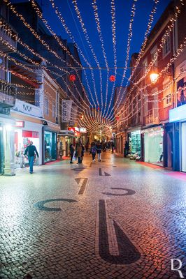 A Rua das Montras no Natal