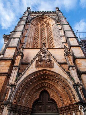 O Portal Leste da Igreja do Mosteiro da Batalha
