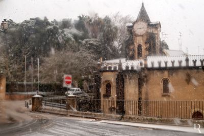 A Igreja no Dia da Neve
