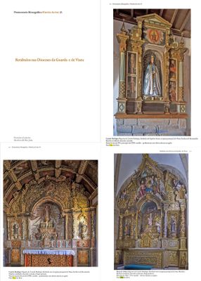 Participao no livro Retbulos nas Dioceses da Guarda e de Viseu  - Dep. de Artes e Humanidades da Univ. do Algarve 